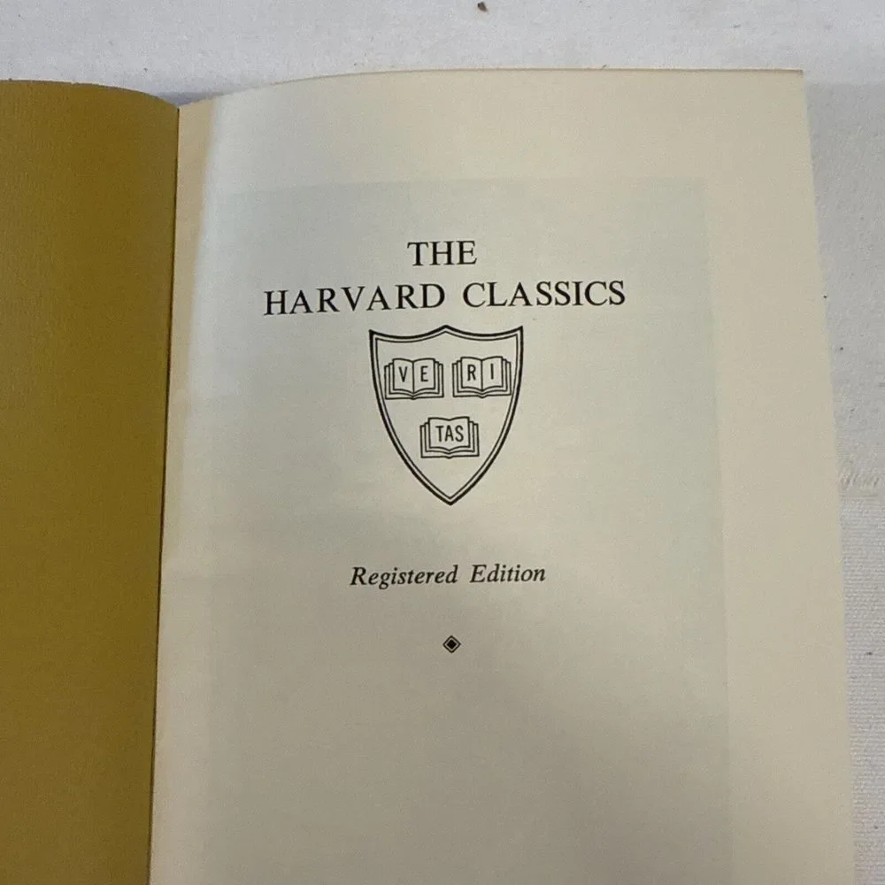 The Harvard‎ Classics Marlowe Shakespeare Deluxe Edition Veritas 1969 Hardcover